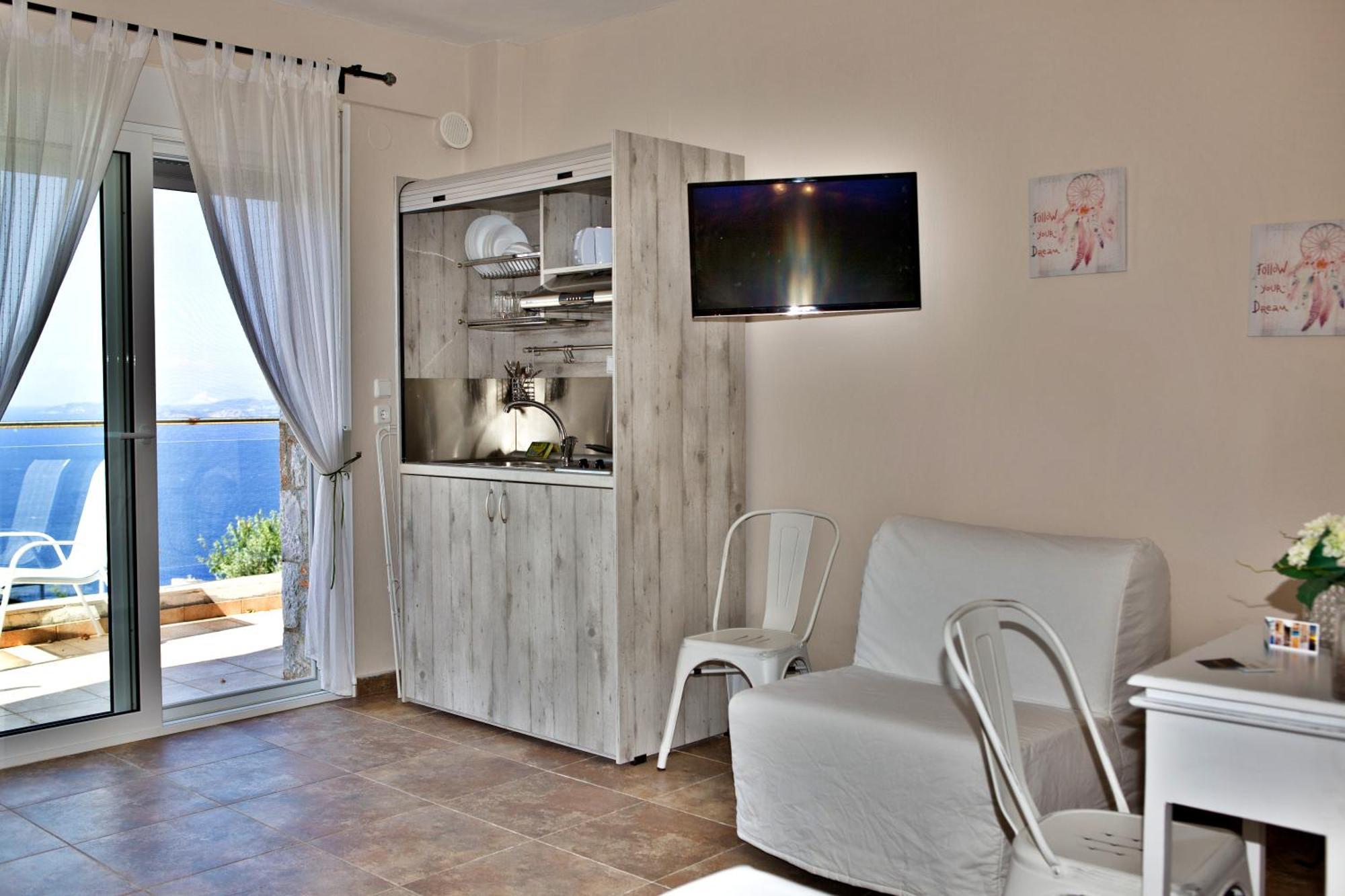 Axion Esti Apartments 스코펠로스 타운 객실 사진